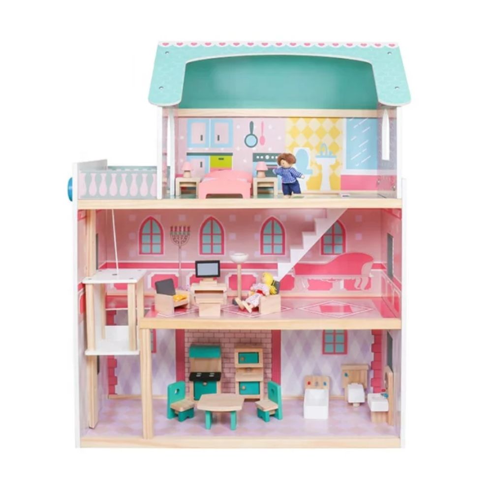 Kids Wooden Doll House