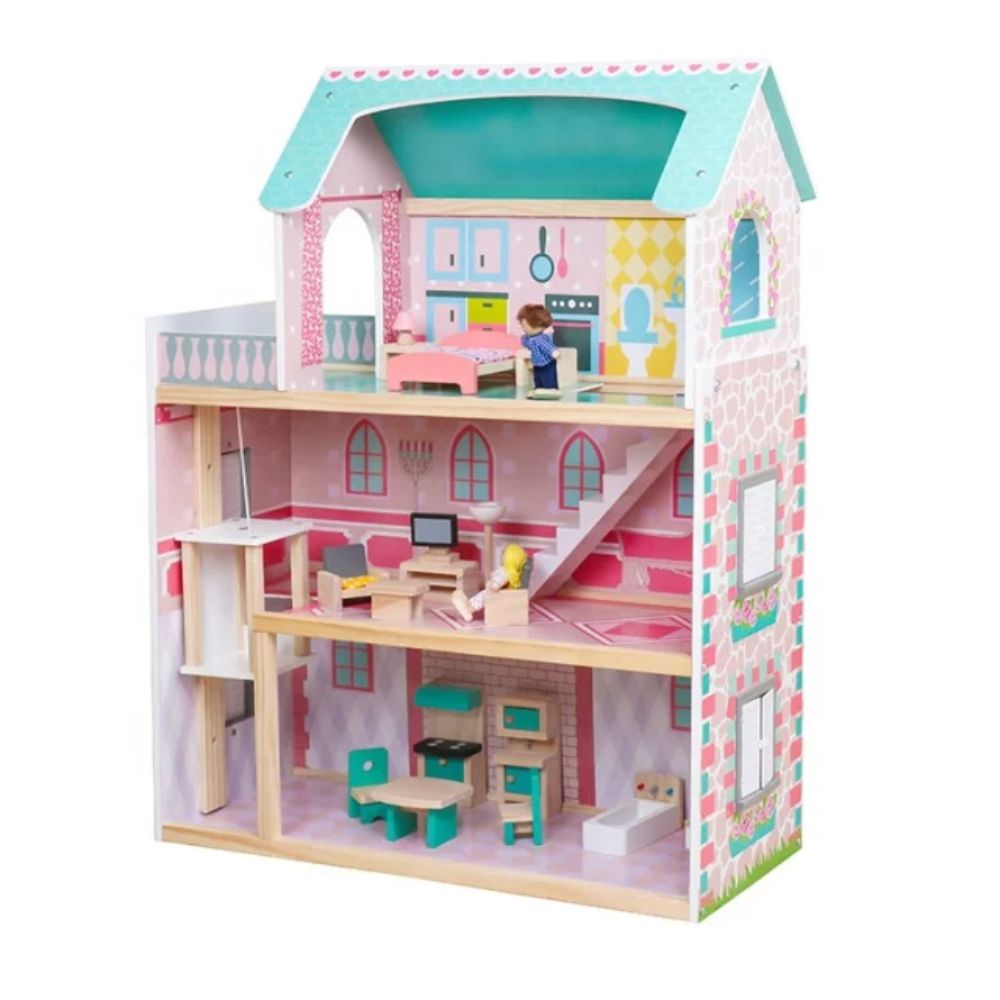 Kids Wooden Doll House