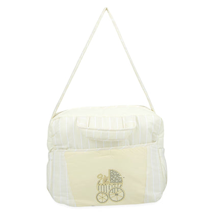 Little Angel Baby Nappy Tote Diaper Travel Bag -BEIGE