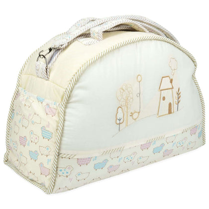 Little Angel Baby Nappy Tote Diaper Travel Bag-BEIGE