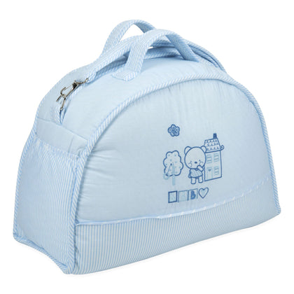 Little Angel Baby Nappy Tote Diaper Travel Bag - Blue