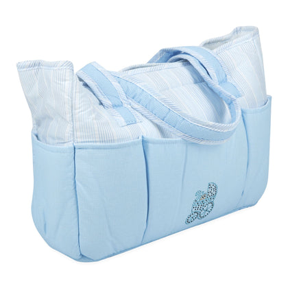 Little Angel Baby Nappy Tote Diaper Travel Bag -BLUE