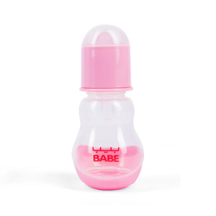 Babe Baby 5oz/150ml Feeding Bottle Pink