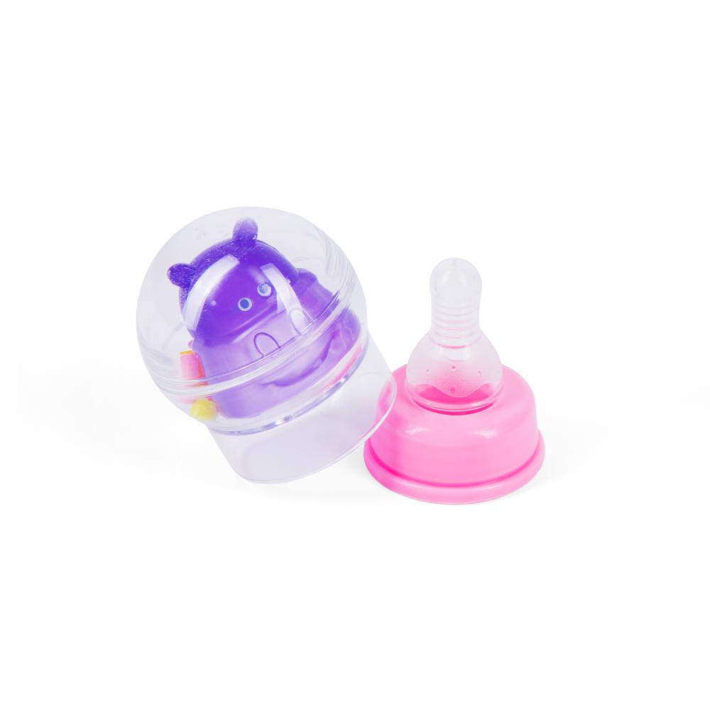 Babe Baby 4oz/125ml Feeding Bottle Pink