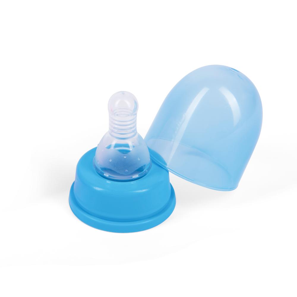 Babe Baby 8oz/250ml Feeding Bottle Blue
