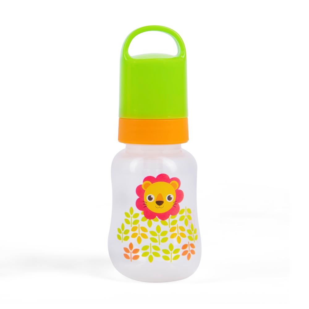 Babe Baby 4oz/125ml Feeding Bottle Green