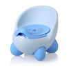 Little Angel Baby Egg Potty Training Seats For Children Boys And Girls Easy To Clean Bowl 1-3 Years - Blue