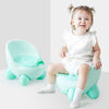 Little Angel Baby Egg Potty Training Seats For Children Boys And Girls Easy To Clean Bowl 1-3 Years - Green