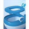 Little Angel Baby Potty Training Seats For Children Boys And Girls Easy To Clean Bowl 1-3 Years - Blue