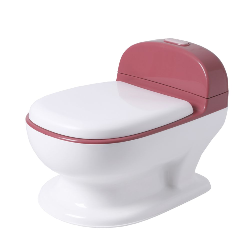 Little Angel Baby Potty Training Seats For Children Boys And Girls Easy To Clean Bowl 1-3 Years - Pink