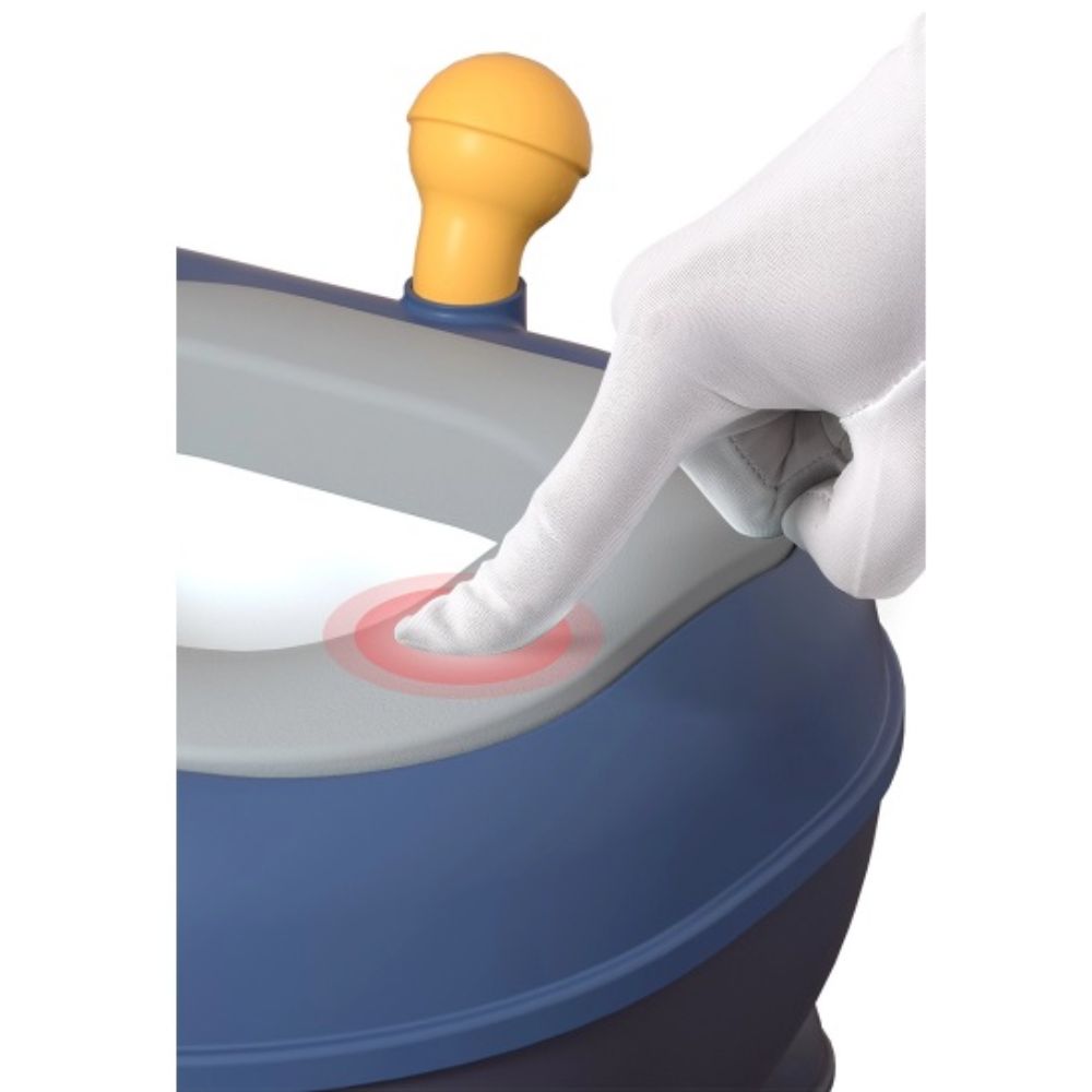 Little Angel Baby Potty Chair Monkey - Pink Blue