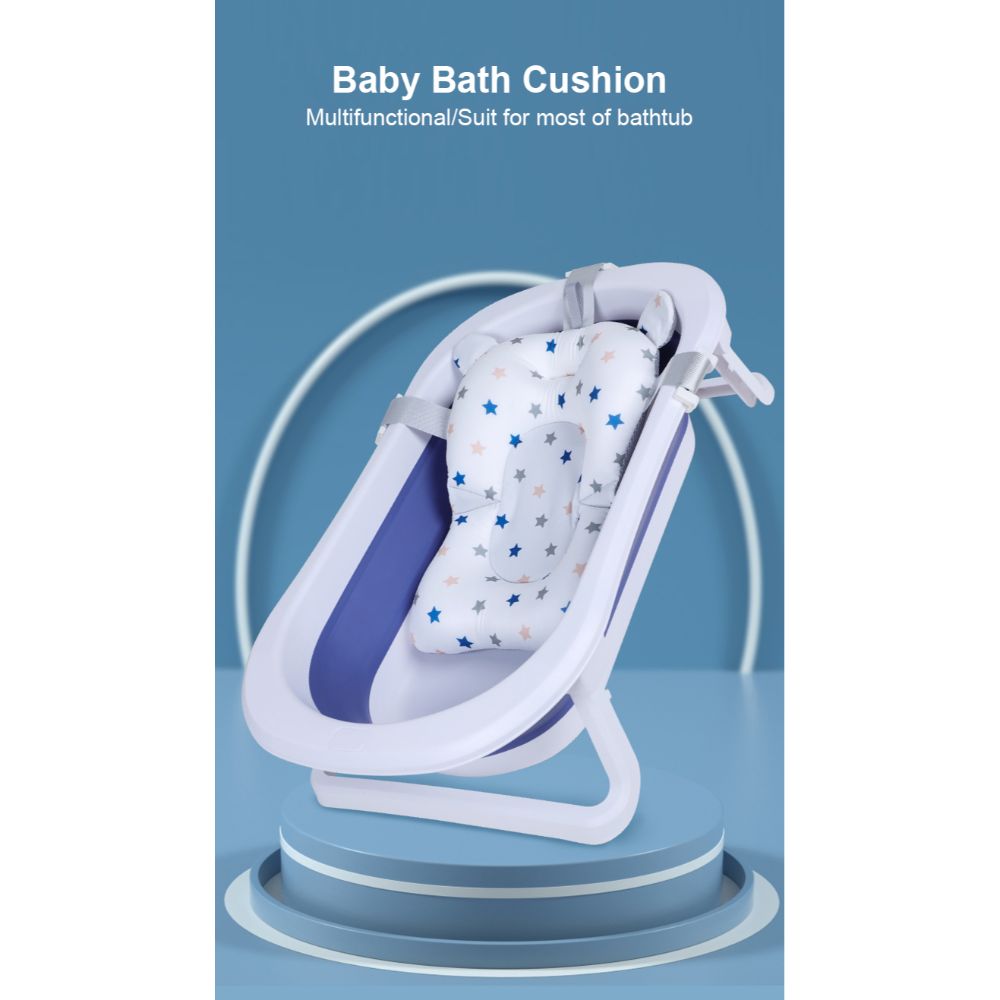 Little Angel Bath Pad Non-Slip Bathtub Mat Baby Shower Portable Air Cushion Bed Babies Safety