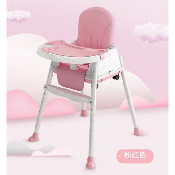 Little Angel Dining High Chair for Babies and Toddlers - Pink