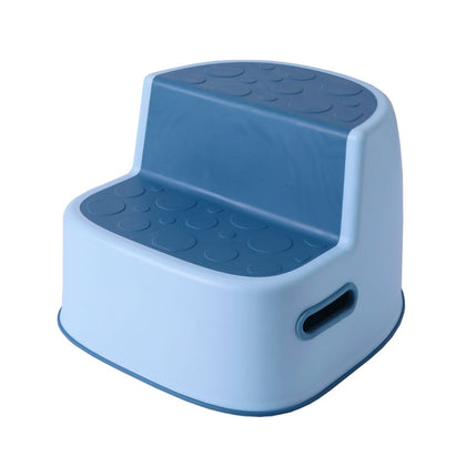 Potty Training Step Stools For Kids Toddler Use In The Bathroom Or Kitchen Non Slip Double Foot Chair