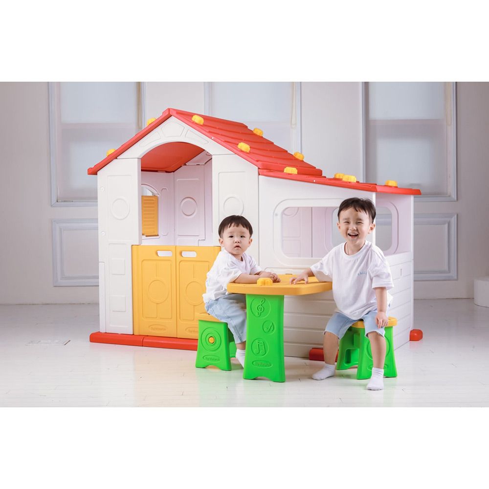Playhouse Modular W/ Table and Chairs for Kids