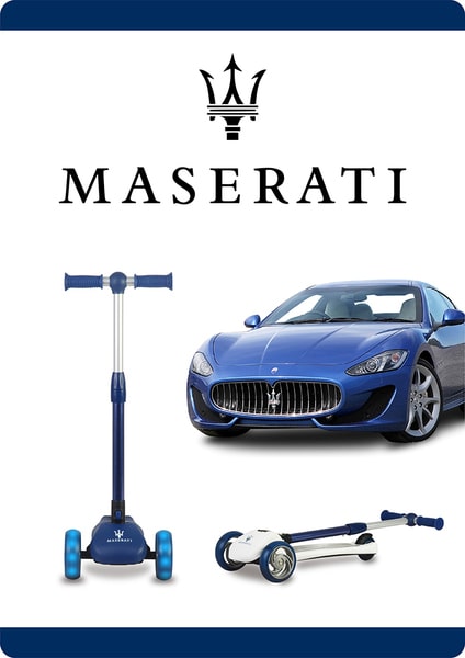 Maserati Scooter Ride-on - White