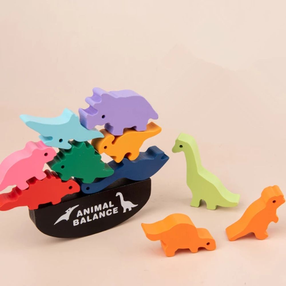 Little Angel Kids Balancing Game Puzzle Dinosaur