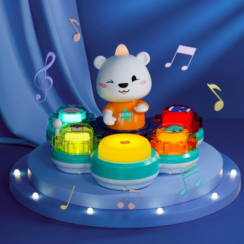 Hola Baby Toys Musical Drum Toy for 18+ Months