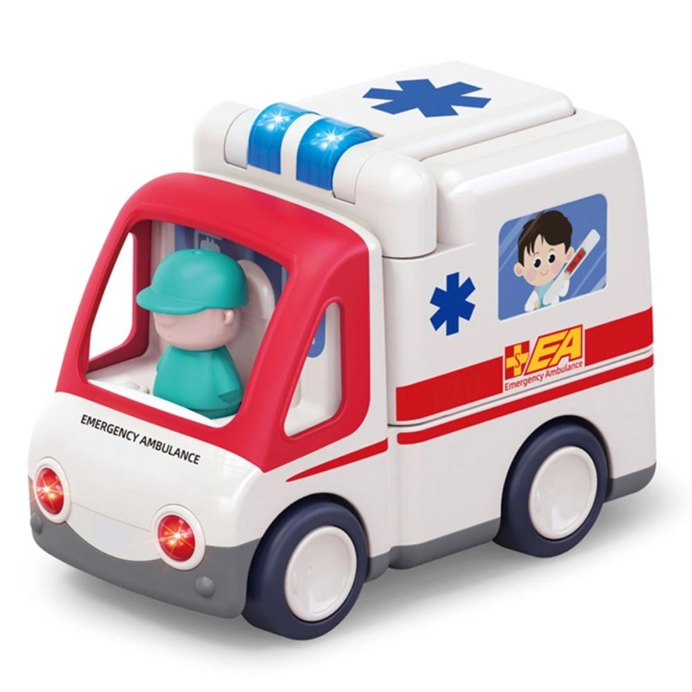 Hola Kids Toys Ambulance Car Toy for 3+ Years