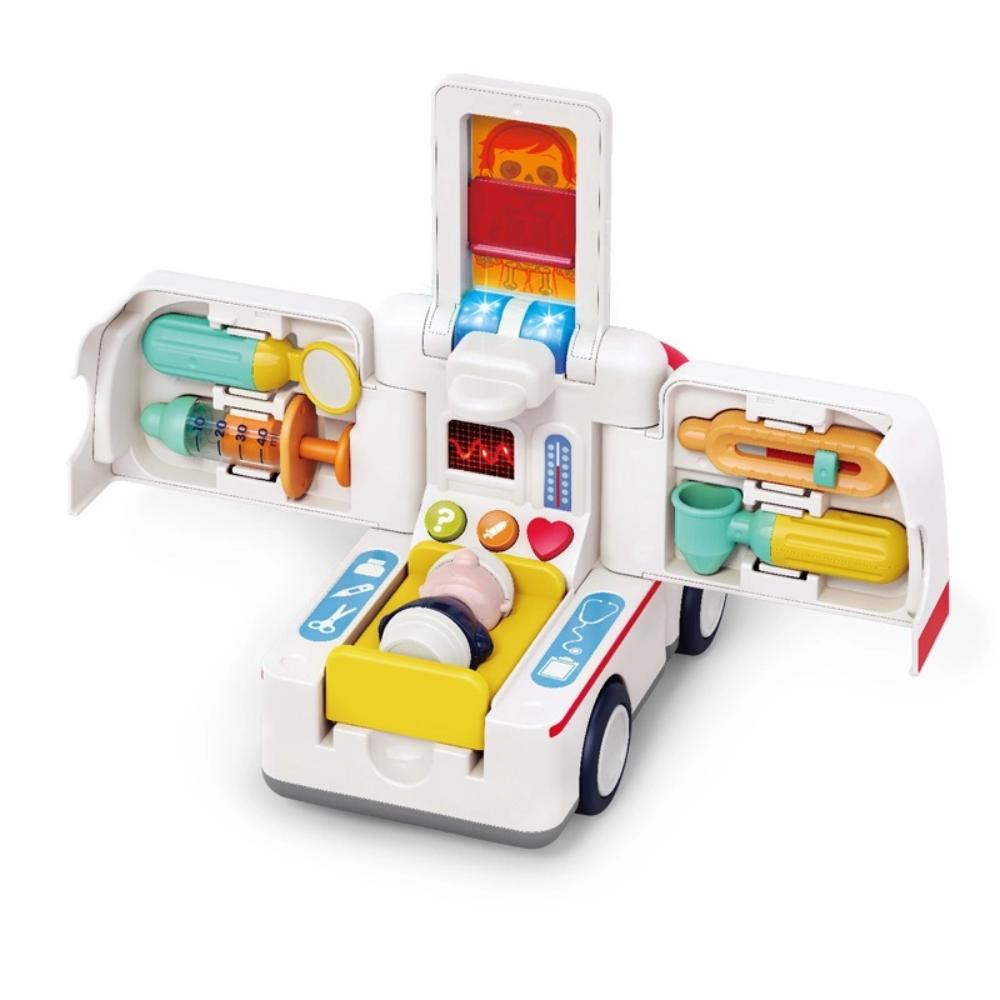 Hola Kids Toys Ambulance Car Toy for 3+ Years