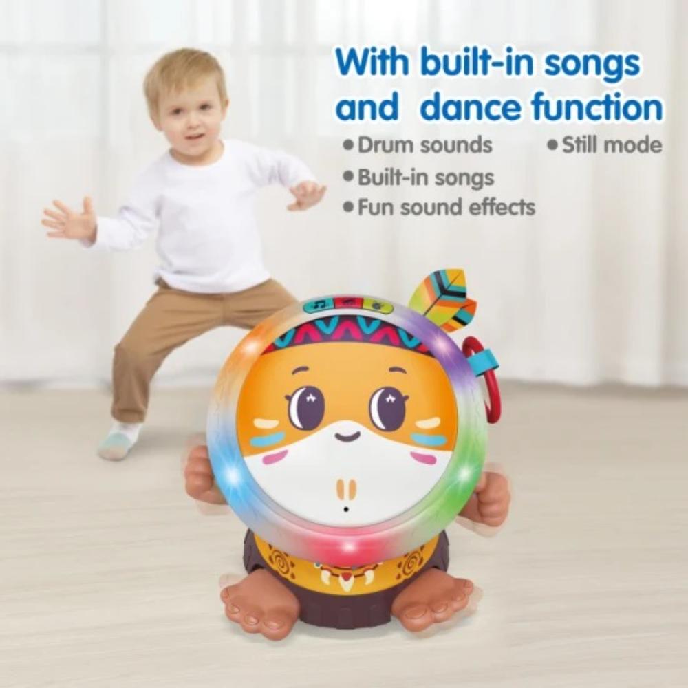 Hola Baby Toys Dancing Drum Toy for 18+ Months