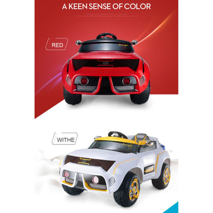 Kids Rideon Innor SUV Concept Electric Ride-On Car - White