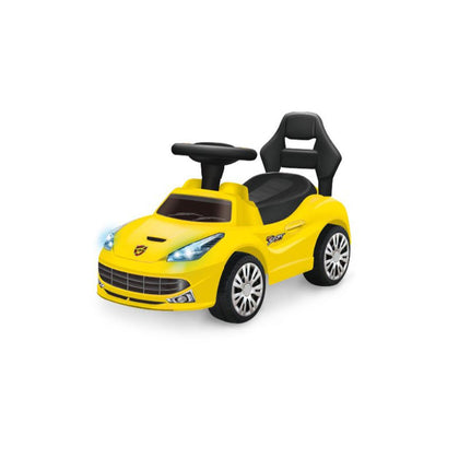 Kids Ride On Walking Car - Yellow