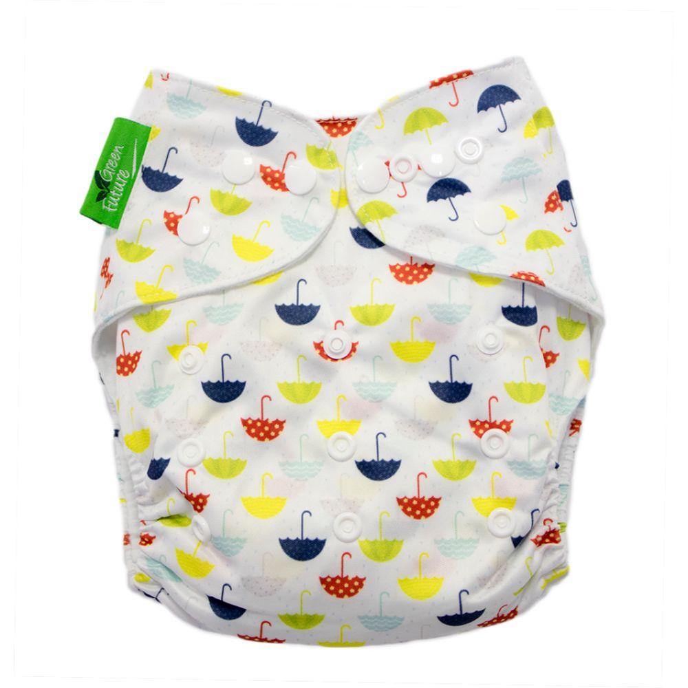 Green Future Baby Cloth Diaper all in one Reusable Umbrella - Little Angel Baby Store