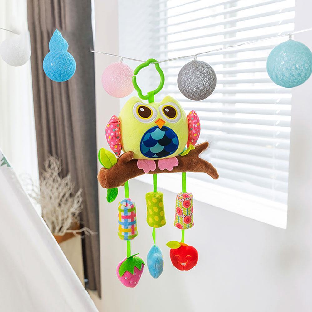 Baby Rattle Toys for Infant Soft Plush Stuffed Hanging Toy - Little Angel Baby Store