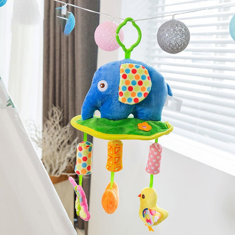 Baby Rattle Toys for Infant Soft Plush Stuffed Hanging Toy - Little Angel Baby Store