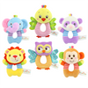 Little Angel Baby Rattle Toys Soft Plush Stuffed Toy Monkey