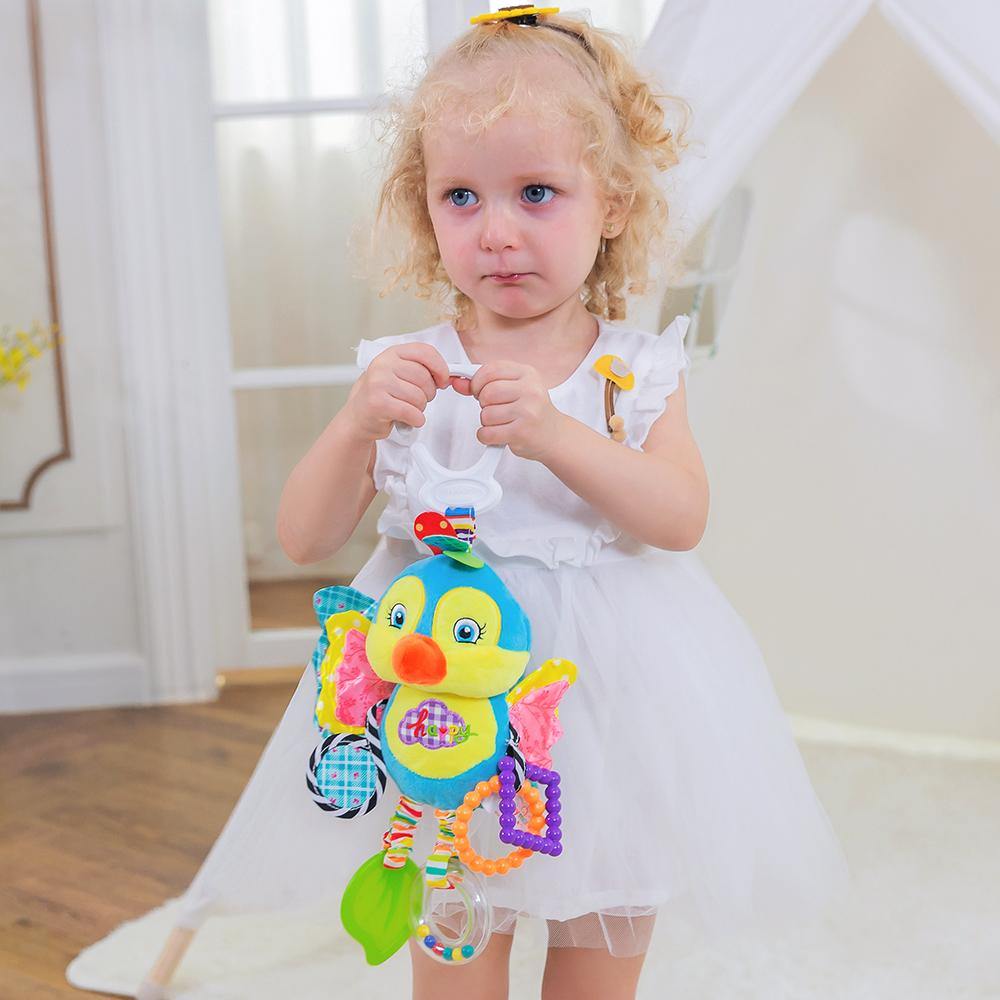 Baby Rattle Toys for Infant Soft Plush Stuffed Hanging Toy - Little Angel Baby Store