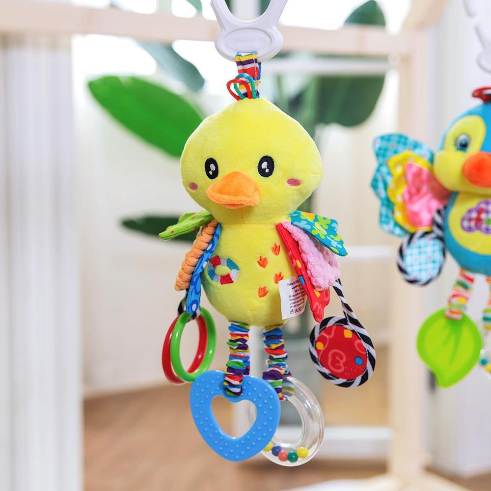 Baby Rattle Toys for Infant Soft Plush Stuffed Hanging Toy - Little Angel Baby Store