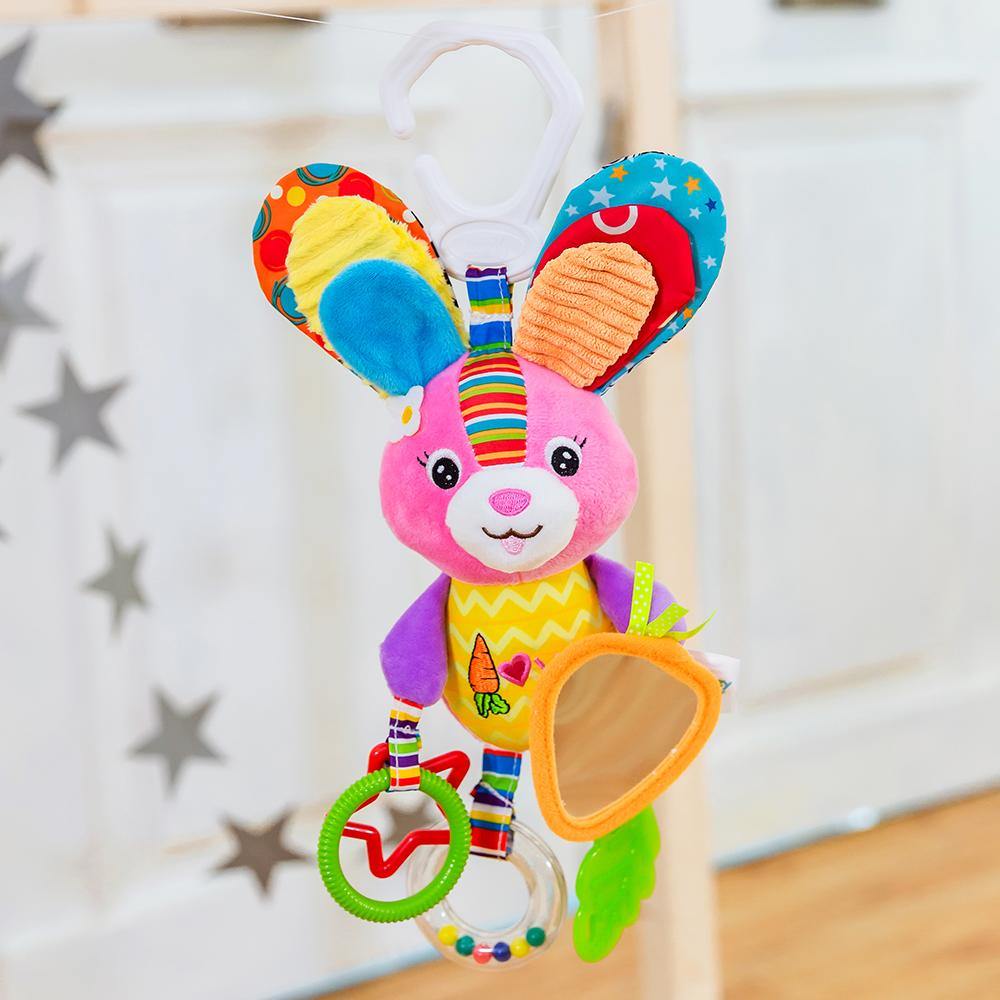 Baby Rattle Toys for Infant Soft Plush Stuffed Hanging Toy - Little Angel Baby Store