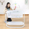 Yaya Duck Babylove Baby Bassinet bed Sleeper cribs for Newborn to toddler boy girls - White