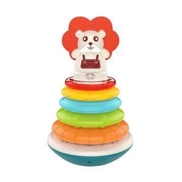 Huanger - Baby Toys Stacking Game Musical Toy - Red