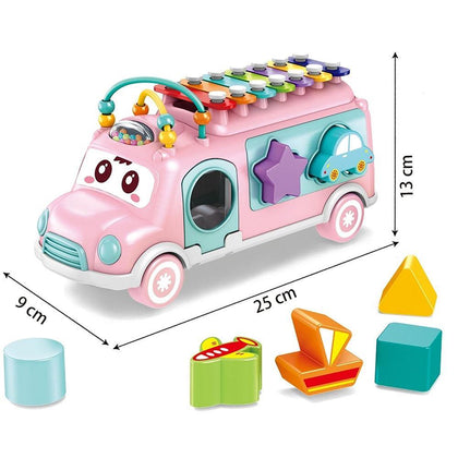 Baby Toys Music Bus with Blocks - Little Angel Baby Store