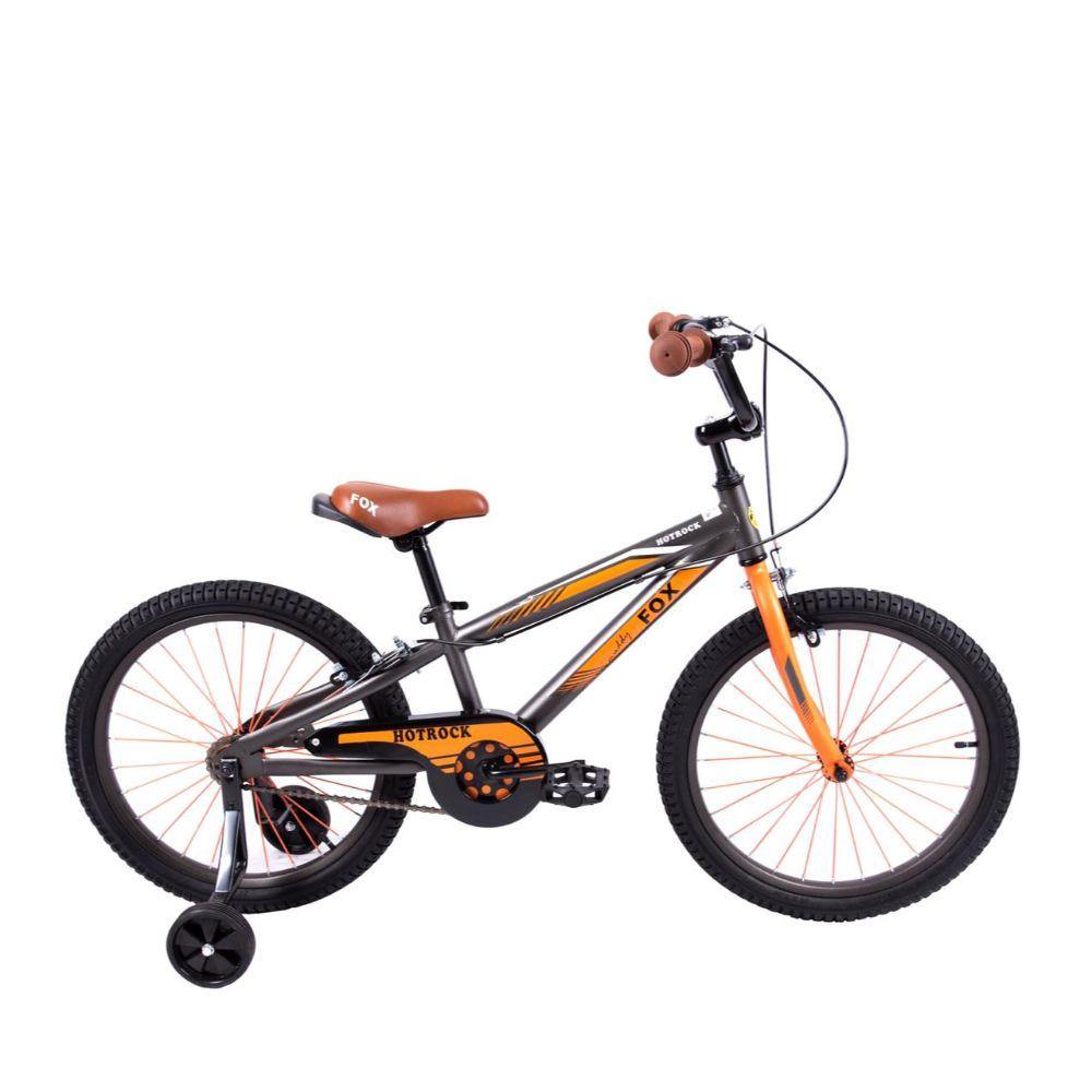 Little Angel Kids Bicycle 16inches Grey-Orange - Little Angel Baby Store