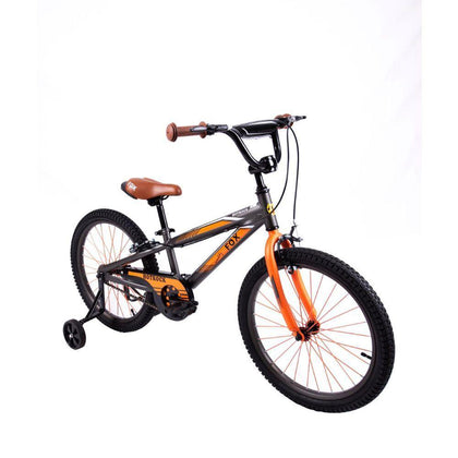 Little Angel Kids Bicycle 16inches Grey-Orange - Little Angel Baby Store