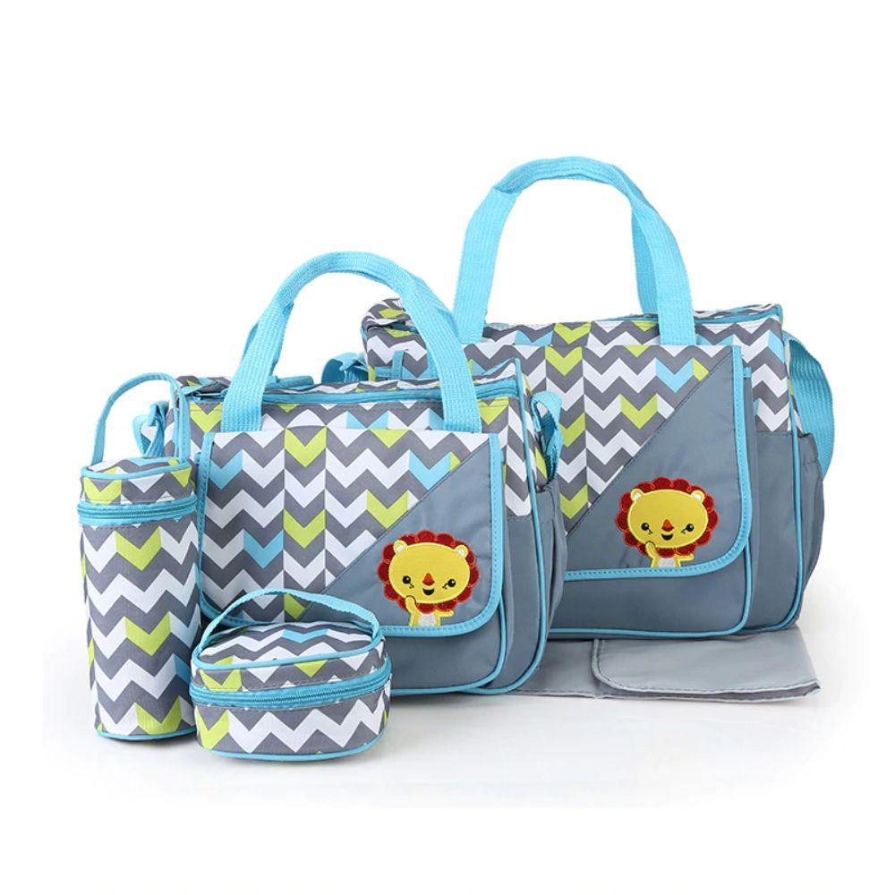 Baby Diaper Bags Changing Nappy Bag 5pcs Set - Little Angel Baby Store