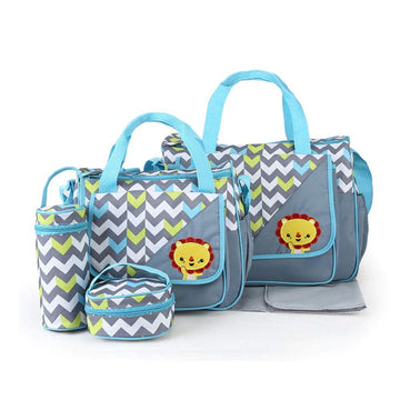 Baby Diaper Bags Changing Nappy Bag 5pcs Set - Little Angel Baby Store