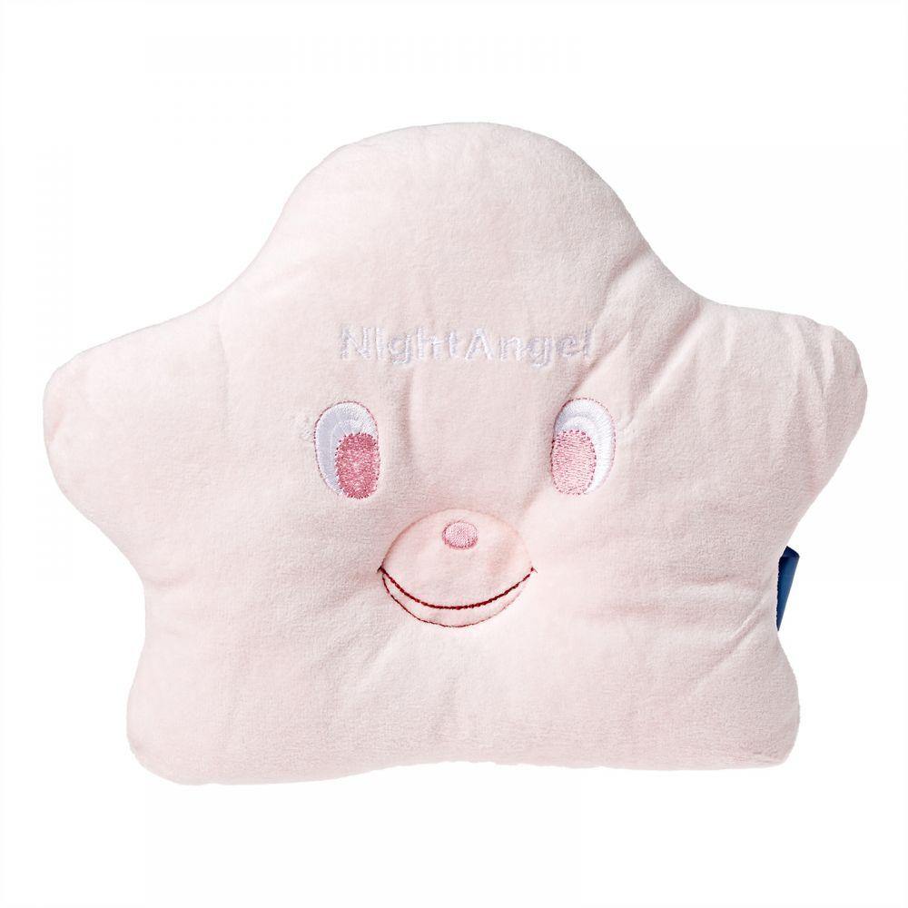 Night Angel Baby Star Pillow Pink - Little Angel Baby Store