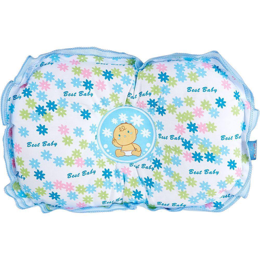 Night Angel Best Baby Pillow Blue - Little Angel Baby Store