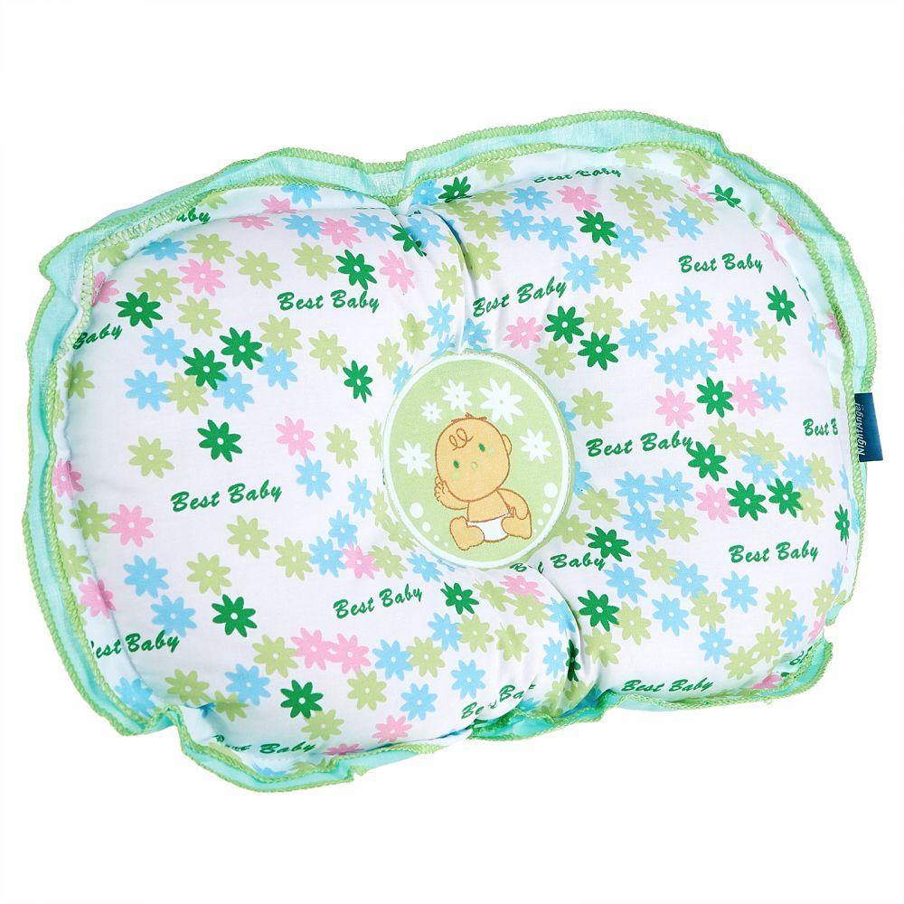 Night Angel Best Baby  Pillow Green - Little Angel Baby Store