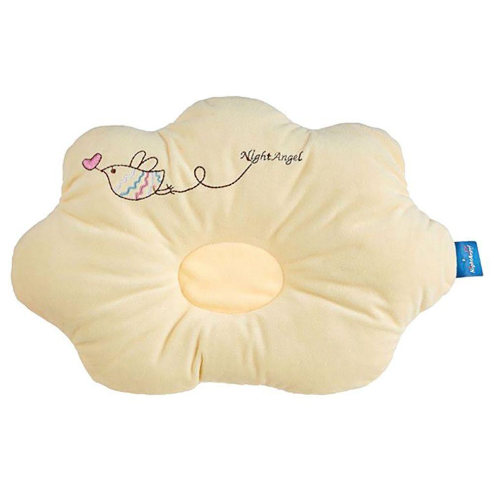 Night Angel Baby Cloud Pillow Yellow - Little Angel Baby Store
