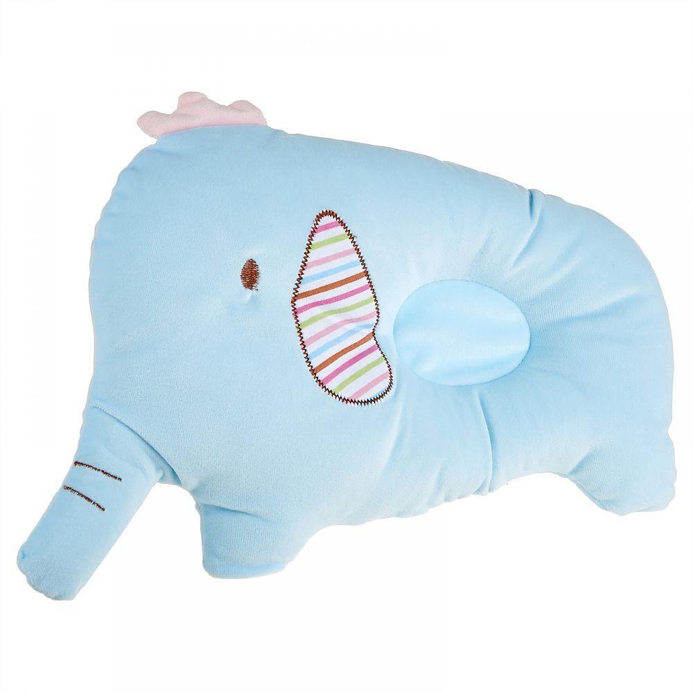 Night Angel Baby Elephant Pillow Blue - Little Angel Baby Store