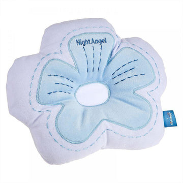 Night Angel Baby Flower Pillow Blue - Little Angel Baby Store