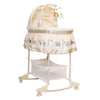 Baby Bassinet Deluxe Soothing Multifunctional Swing Motion Bassinet