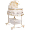 Baby Bassinet Deluxe Soothing Multifunctional Swing Motion Bassinet