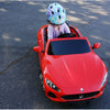 Maserati GranCabrio Kids Licensed Electric Ride-On Car - Red